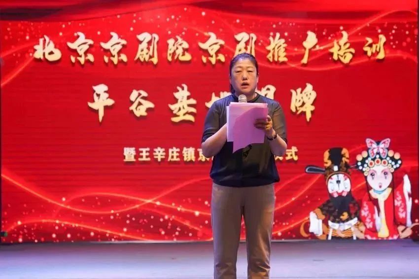 王辛庄镇党委副书记、镇长曹静讲话