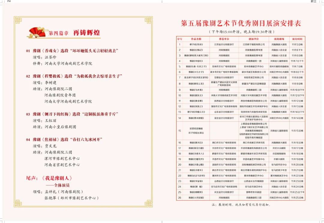 第五届豫剧艺术节暨致敬香玉系列活动