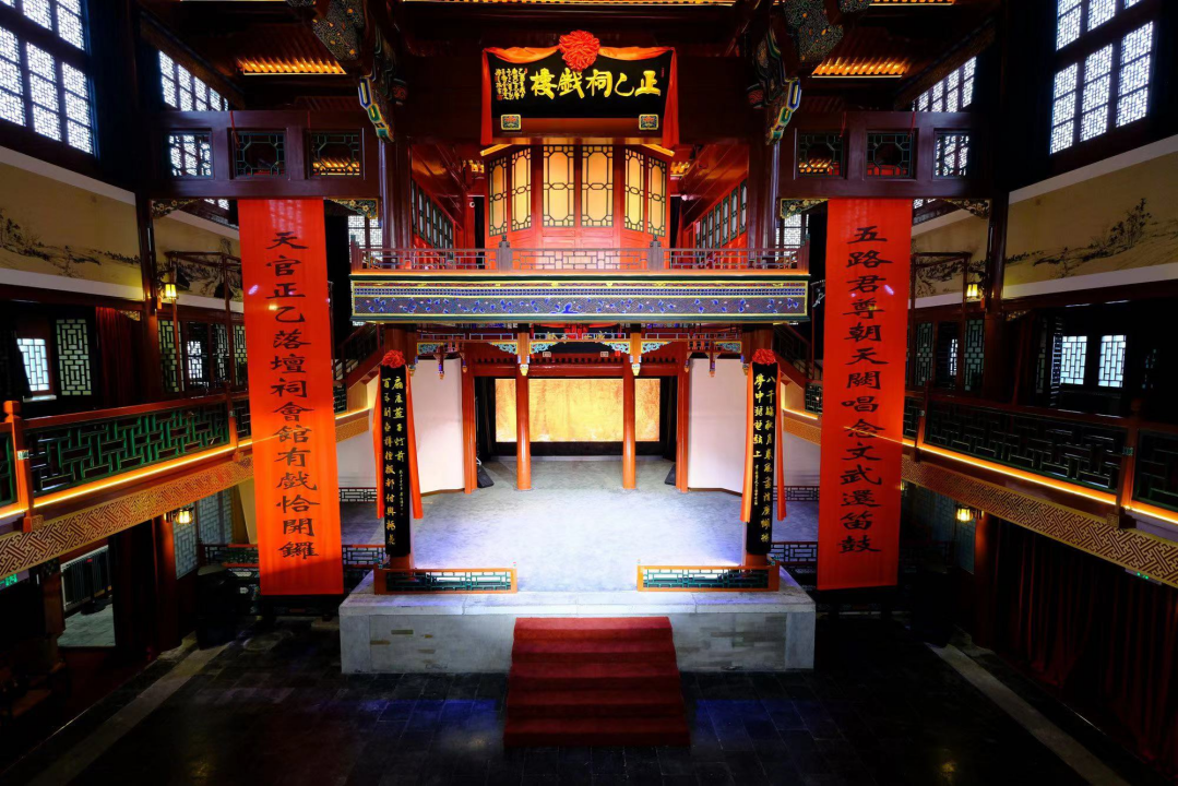 正乙祠古戏楼